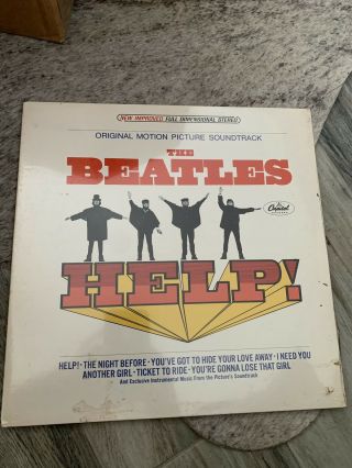 The Beatles Help Vinyl Record Album Smas 2386 Attic Find