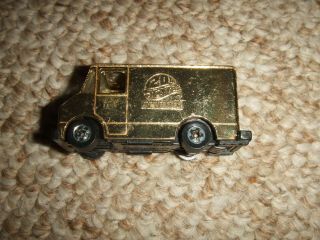 Vintage Hot Wheels Mattel 1976 Gold 20th Anniversary Panel Van Model Toy