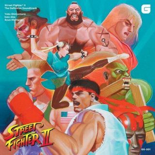 Street Fighter Ii: Definitive Soundtrack Vinyl Lp Record Set,