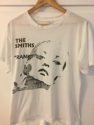 The Smiths Rank Vintage T Shirt Morrissey Marr