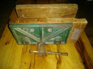 Vintage Littlestown No.  166 Under Bench Vise Usa Tool