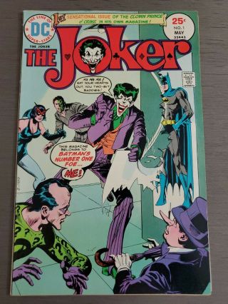 The Joker 1 The Clown Prince Of Crime (dc May 1975) Joker - Two Face - Batman
