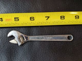 Marx Pocket Tool Adjustable Wrench Vintage Toy