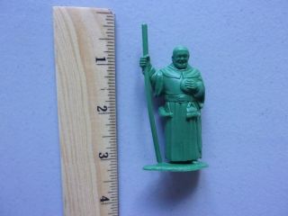 Marx Tin Litho Castle Robin Hood Playset 60mm Friar Tuck Figure