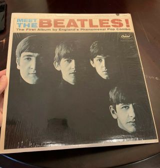 The Beatles - Meet The Beatles - Vg,  To Near Vinyl Album - Capitol T 2047