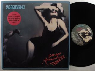 Scorpions Savage Amusement Mercury Lp Nm Promo