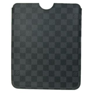 Louis Vuitton Etui Ipad Case N60033 Damier Graphite Black Vintage Lv