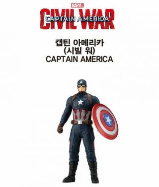 Takara Tomy Marvel Avengers Captain America Civil War Metal Figure Collection51g