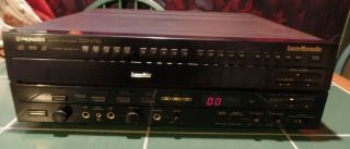 Vintage Pioneer Cld - V710 Laserdisc Cd Cdv Ld Player Laserkaraoke Japan