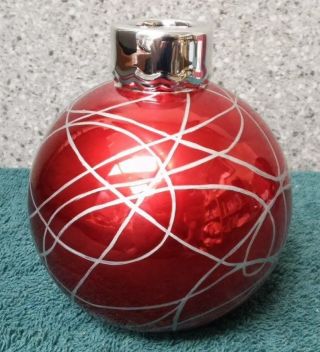 Ornament Taper Candle Holder For Christmas By Department 56 Made In China,  2005
