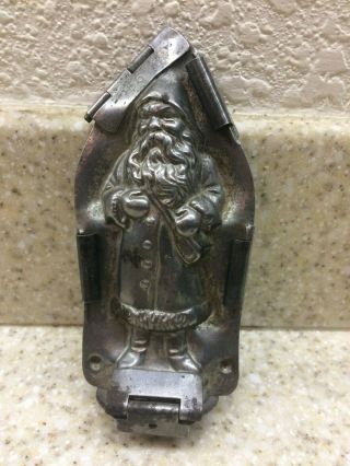 Vintage Rare Type Father Christmas / Santa Claus Magus Chocolate Mold Signed 