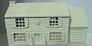 Marx City Playset Replacement Part Gray Colonial Plastic House