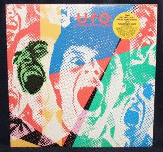Ufo “strangers In The Night " Gold Stamped Promo Us Gatefold Pressing 2lp 1979