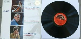 Hmv Asd 655 Ed1 S/c - Jacqueline Du Pre - Elgar Cello Concerto Barbirolli Nm 
