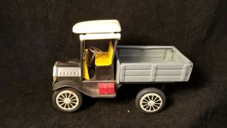 Tin Litho Model T Ford Pickup Truck Friction Toy Made In Japan Circa 1950s 6