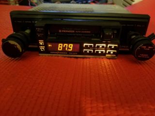 PIONEER KEH - 5515 RARE VINTAGE Radio Cassette Car Stereo Headunit MADE IN JAPAN 2