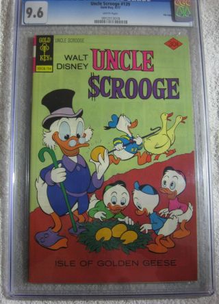Uncle Scrooge 139 Cgc 9.  6