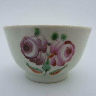 Chinese Famille Rose Porcelain Tea Bowl,  18th Century,  Qianlong