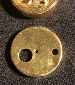 14K Solid Gold Vintage “Music Box” Necklace Pendant 8.  1 Grams SCRAP NOT 2