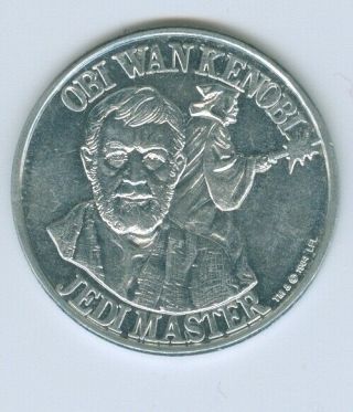 Vintage Star Wars Obi Wan Kenobi Potf Coin Kenner Figure Rotj 1983