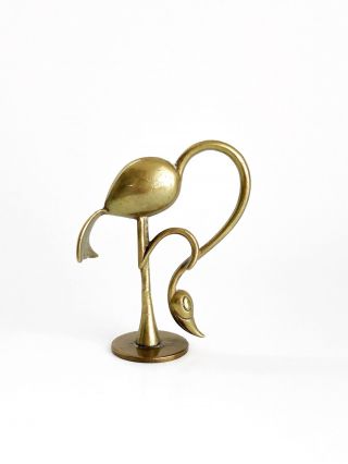 Karl Hagenauer Vienna Brass Flamingo Whw Austria Werkstätte Modernist