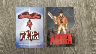Vintage Rare Akira Anime Post Cards In Old