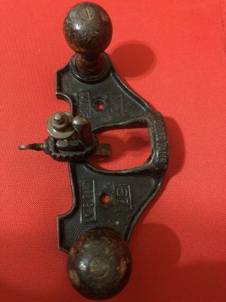Vintage Miller Falls Tools 67 Router Plane Wood Tool