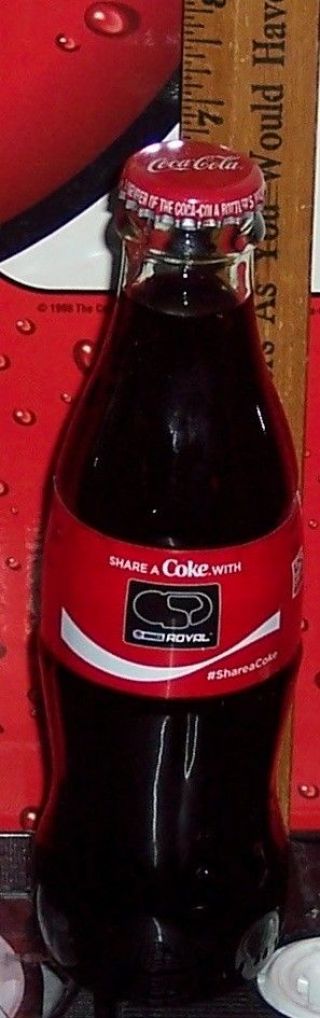 2018 Coca Cola Share An Ice Cold Coke With Charlotte Roval Nascar 8 Oz Coke Btl