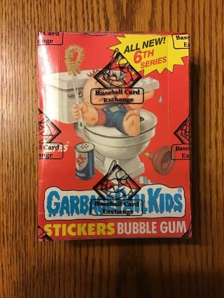 Garbage Pail Kids 6th Series Wax Box - Bbce - 48 Packs
