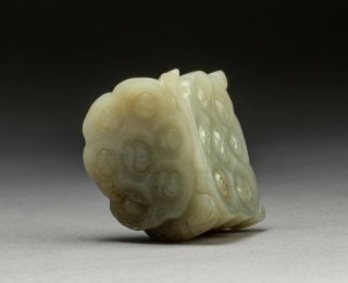 18 - 19th Chinese Antique/vintage Carved Jade Figure
