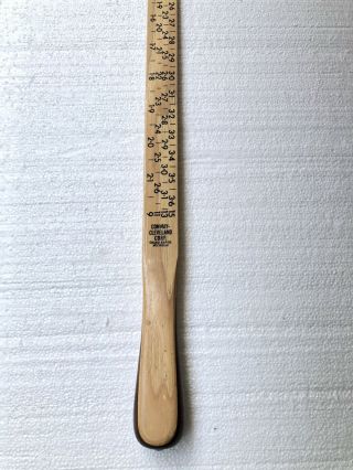 VINTAGE Doyle Conway CLEVELAND LOG Rule LOGGING LUMBER TALLY STICK TOOL 2