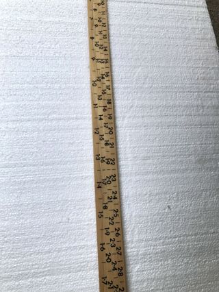 VINTAGE Doyle Conway CLEVELAND LOG Rule LOGGING LUMBER TALLY STICK TOOL 3