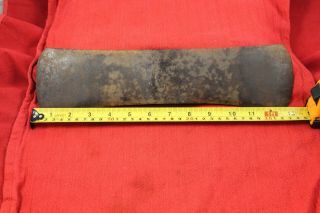 Vintage Over 13 " Double Bit Puget Sound Axe Head Partial Marshall Wells Logo