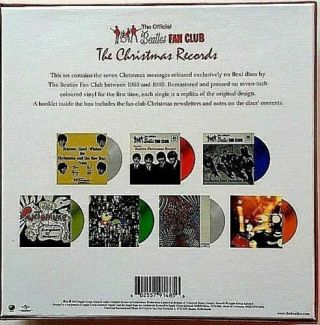 The Beatles - The Christmas Records Box Set Still 7 Colored Vinyl Discs