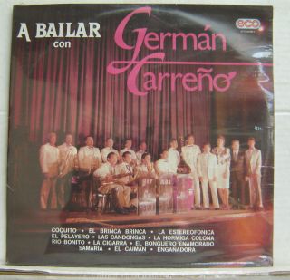 German CarreÑo Y Su Orq " A Bailar " - Salsa Eco - Fuentes 1984 Lp