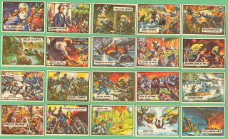 American Civil War News A&bc England (topps),  Complete Set,  Ex To Ex,