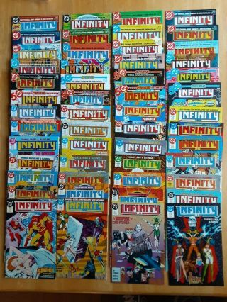 Infinity Inc 1 - 52 (1984 - 1988) And Annual 1 - 2 (1985),  Dc