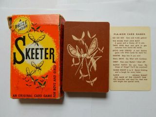 Skeeter Card Game By Arrco Playing Card Co.  (ca.  1960)