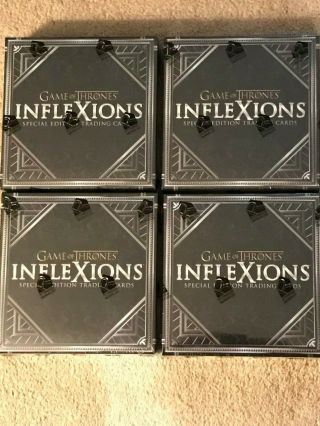 2019 Game Of Thrones Inflexions Three Boxes Us Hobby Edition