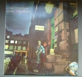 David Bowie Ziggy Stardust Vinyl Lp Orig Uk 1st Press 1e 1e Rca 1972 W/inner Ex