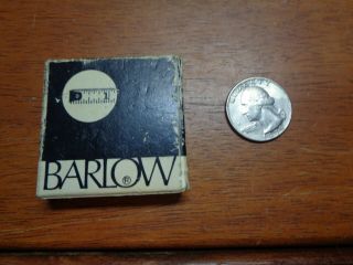 Vintage Barlow Advertising Tape Measure Sherrill Machine Co Troutman N.  C.