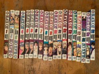Black Cat Manga Complete Set: Volumes 1 - 18 (extra 5) Kentaro Yabuki