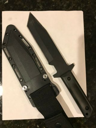 Cold Steel Gi Tanto Knife With Secure - Ex Sheath - Great For Camping Or Ftx