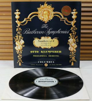 Sax 2318 (1st Ed B/s) Beethoven: Symphonies Nos.  1 & 8 – Klemperer