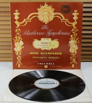 Sax 2260 (b/s – 1st Ed. ) Beethoven: Symphony No.  6 Pastoral Klemperer