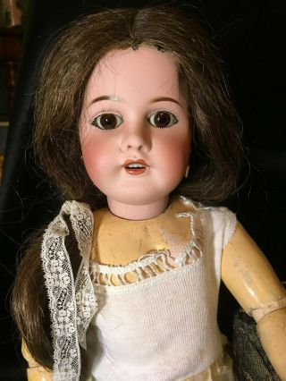 21 " Antique French Limoges Bisque Head Doll