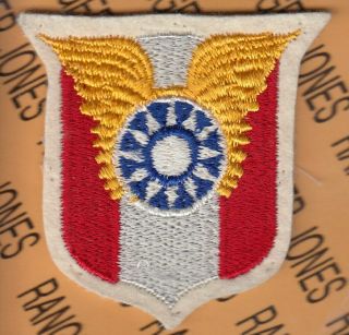 Wwii Usaaf Chinese Flying Tiger Student Air Force 3 " Wool Sleeve Patch