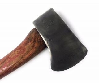 Vintage Plumb BSA Boy Scouts of America Hatchet Permabond Red Handle Camping Axe 2