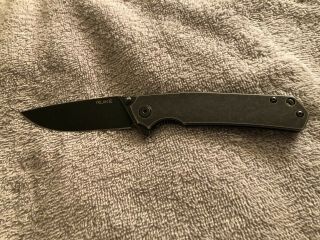 Ruike Knife P801sb - (stonewashed Stainless Steel Scales) - (14c28n Sandvik)