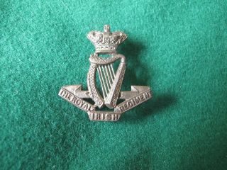 Military - Britain - The Royal Irish Regiment Cap Badge Qvc